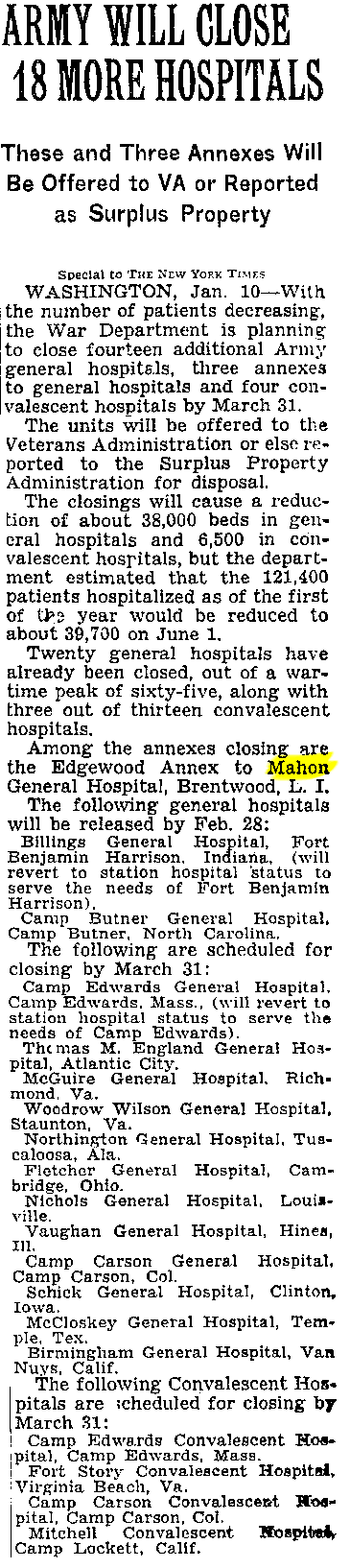 nytimes 011146 army will close 18 more hospitals gif